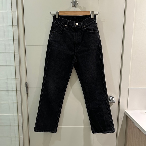 Straight leg black denim - Picture 1 of 9